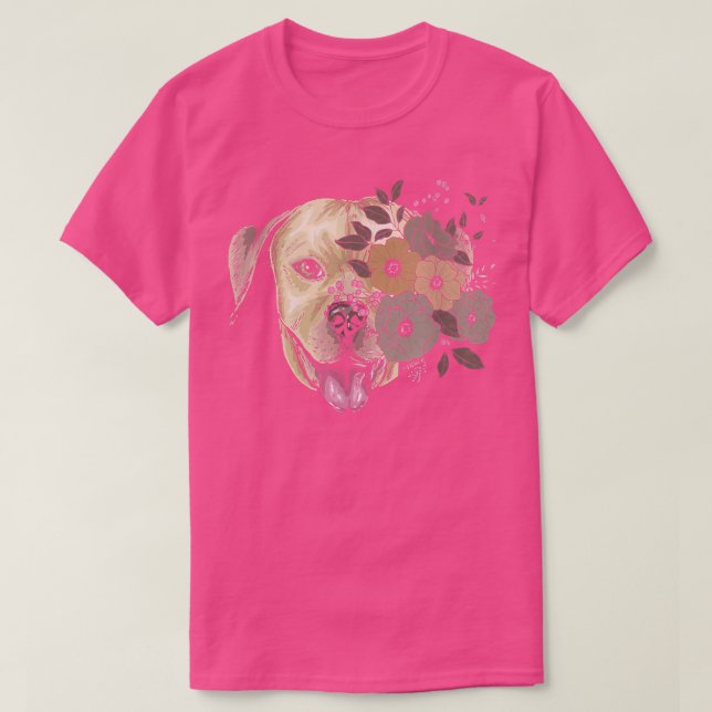 Camiseta Mamá Pitbull, dueña de perros, profesora de Bulldo (Diseño del anverso)
