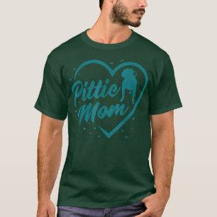 Camiseta Mamá Pittie, Abuela Perro de Damas, La Mejor Madre