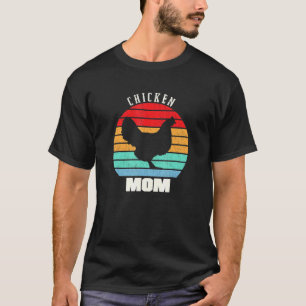 Camiseta Mamá Pollo Avicultura Mamá Granjera Mujeres
