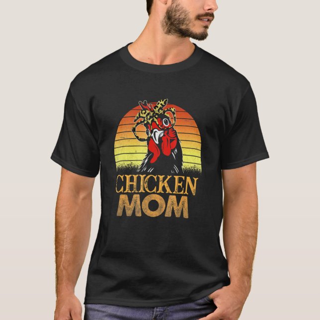 Camiseta Mamá Pollo Vintage (Anverso)