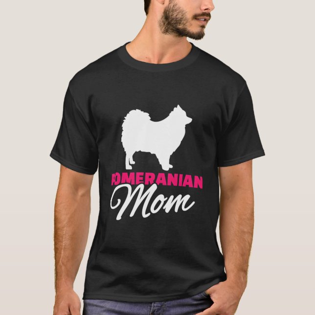 Camiseta Mamá pomerana (Anverso)