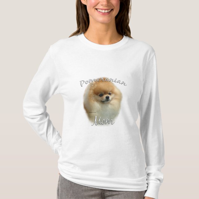 Camiseta Mamá pomerana 2 (Anverso)
