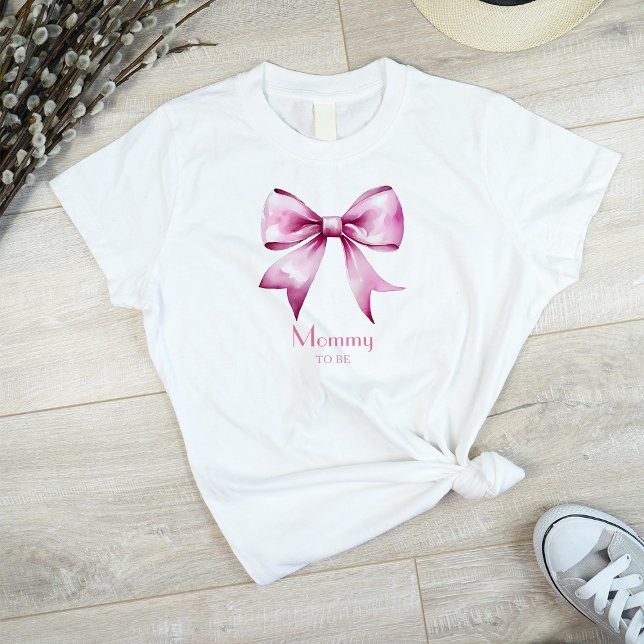 Camiseta Mamá Porvenir con Lazo Rosa (Subido por el creador)