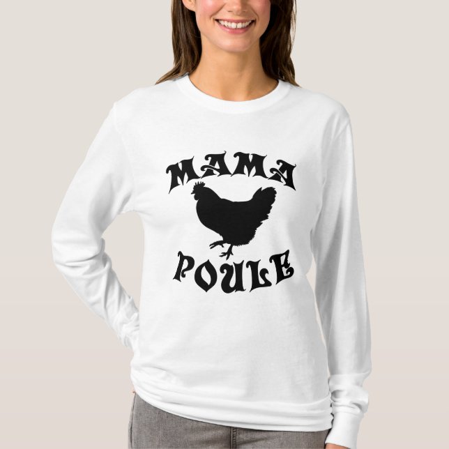Camiseta Mama Poule (Anverso)