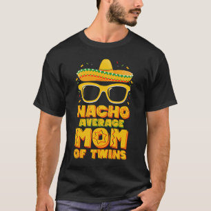 Camiseta Mamá promedio de gemelos mexicana Cinco de Mayo na