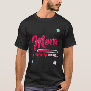 Camiseta Mamá pronto será Chica más carga de tamaño