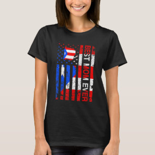 Camiseta Mamá puertorriqueña Peurto Rico Usa madre norteame