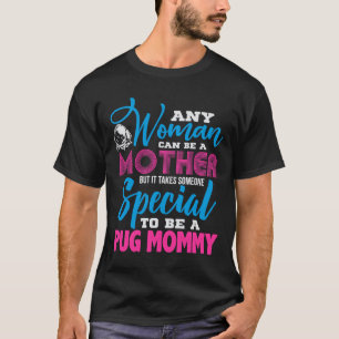 Camiseta Mamá Pug Adorable Regalo de Mamá Perro Idea Esenci