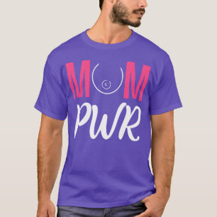 Camiseta Mamá PWR familia de regalos de madre trabajadora