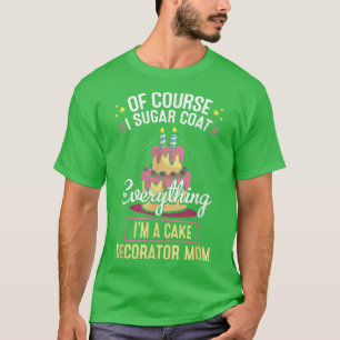 Camiseta Mamá Que Ama A Jesús Y Hace Pastel De Baker Mom T-