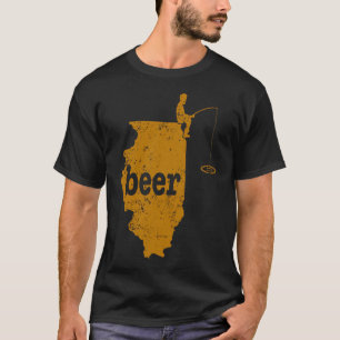 Camiseta Mamá que ama la pesca y la cerveza