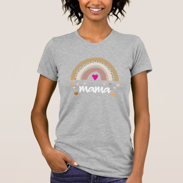 Camiseta Mama Rainbow (Anverso)