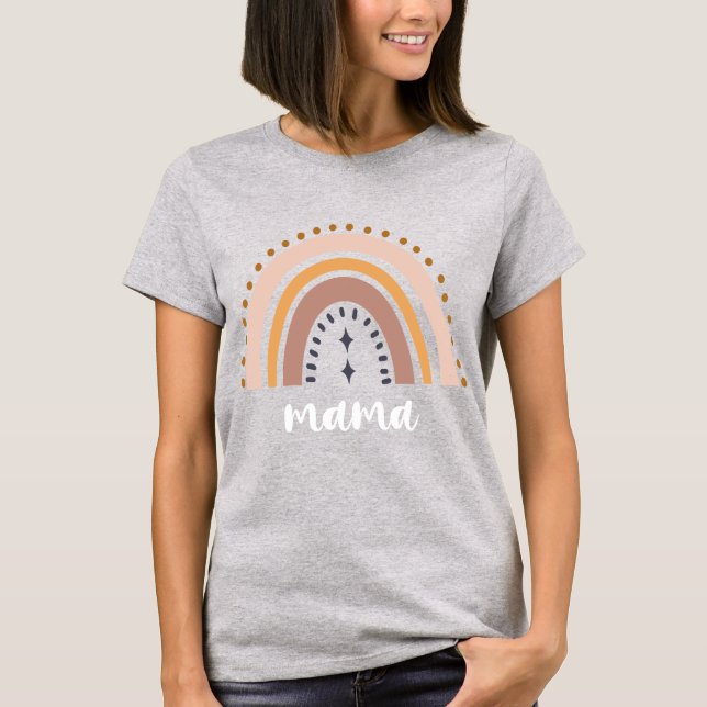 Camiseta Mama Rainbow (Anverso)