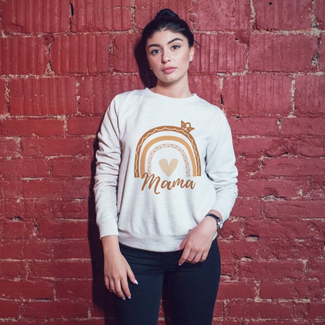 Camiseta Mama Rainbow: Regalo para el día de la madre y la  (Subido por el creador)