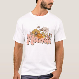 Camiseta Mama Retro Floral