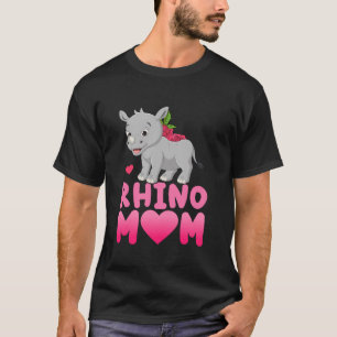 Camiseta Mamá rinoceronte aburre a rinoceronte Día de la Ma
