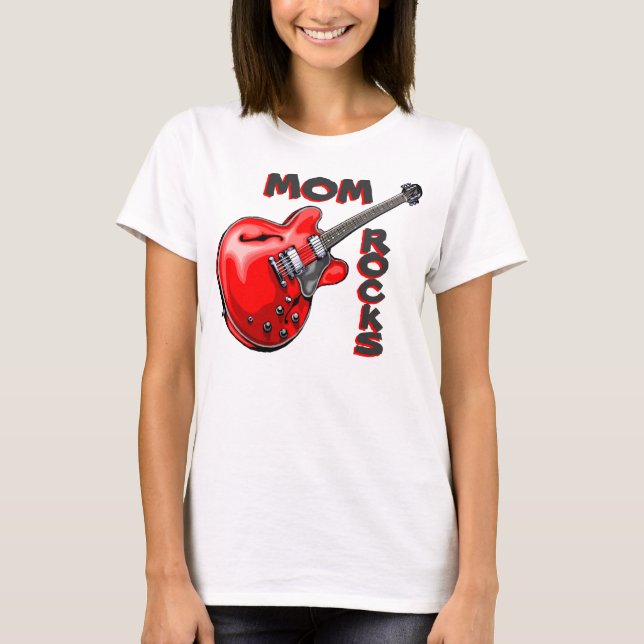 Camiseta Mamá Rocks (Anverso)