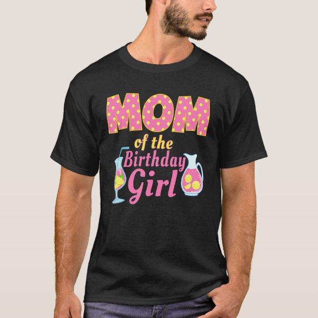 Camiseta Mamá Rosa Lemonade Primera Familia Nacimiento Lem (Anverso)