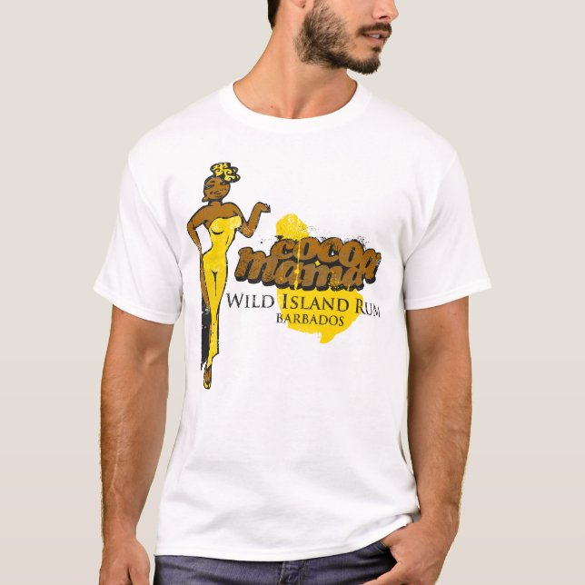 Camiseta Mamá Rum del cacao (Anverso)