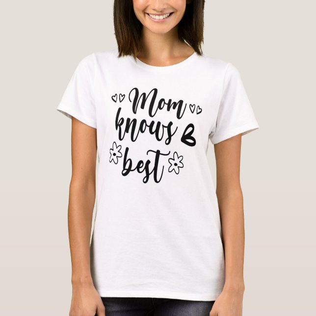 Camiseta Mamá sabe más (Anverso)