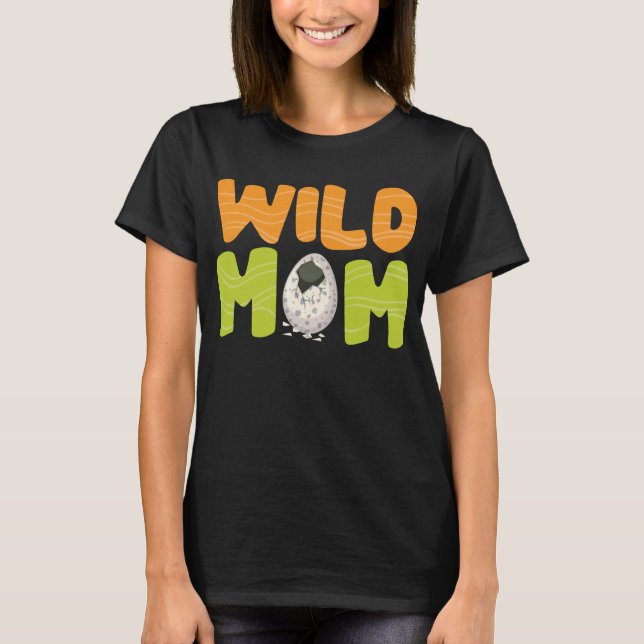 Camiseta Mamá salvaje (Anverso)