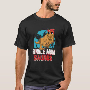 Camiseta Mamá Saurus Dinosaur Funny Momsauro Único
