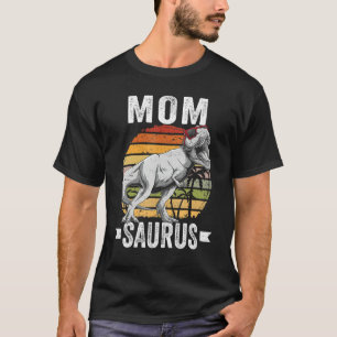 Camiseta Mamá Saurus Dinosaur Momsaurus Familia Que Coincid
