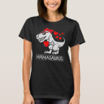 Camiseta Mama Saurus Mother Saurus Mothers Day Mom Womens<br><div class="desc">Mama Saurus Mother Saurus Mothers Day Mom Womens Mamasaurus Gift. Perfect gift for your dad,  mom,  papa,  men,  women,  friend and family members on Thanksgiving Day,  Christmas Day,  Mothers Day,  Fathers Day,  4th of July,  1776 Independent day,  Veterans Day,  Halloween Day,  Patrick's Day</div>