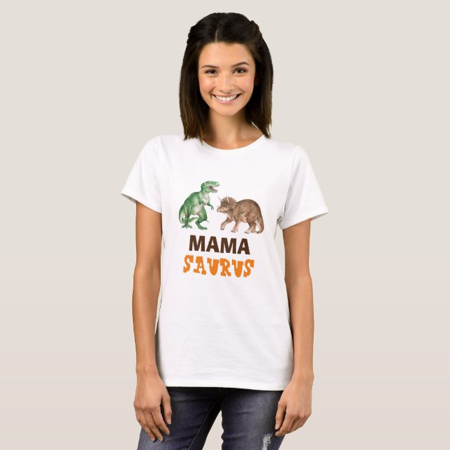 Camiseta Mama Saurus T Shirt (Anverso completo)
