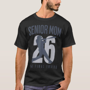 Camiseta Mamá senior de béisbol 2026 última entrada clase m