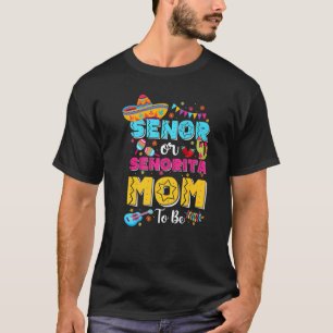 Camiseta Mamá Senor O Señorita Para Ser Género Revelan Cinc