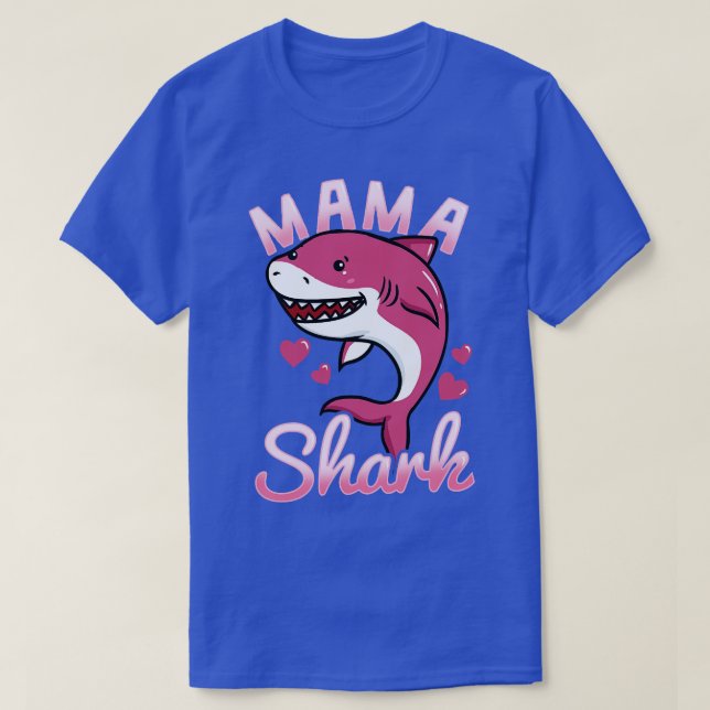 Camiseta Mama Shark (Diseño del anverso)
