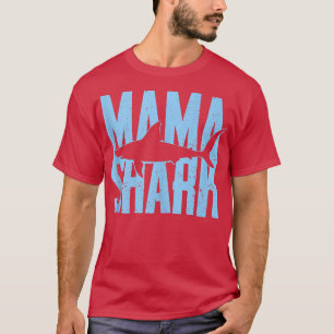 Camiseta Mama Shark , Funny Husband Son Daughter Gift 