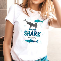 Mama Shark | Padres Cualquier Cumpleaños de Edad