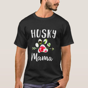 Camiseta Mama Siberian Husky Mom