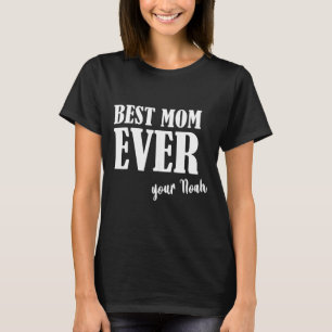 Camiseta Mamá siempre _ mujeres madre mamá primer nombre no