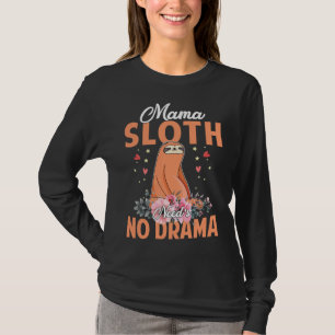 Camiseta Mamá Slote No Necesita Drama Divertida Mami