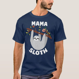 Camiseta Mama Sloth Matanza Familia s para Menwoman s 