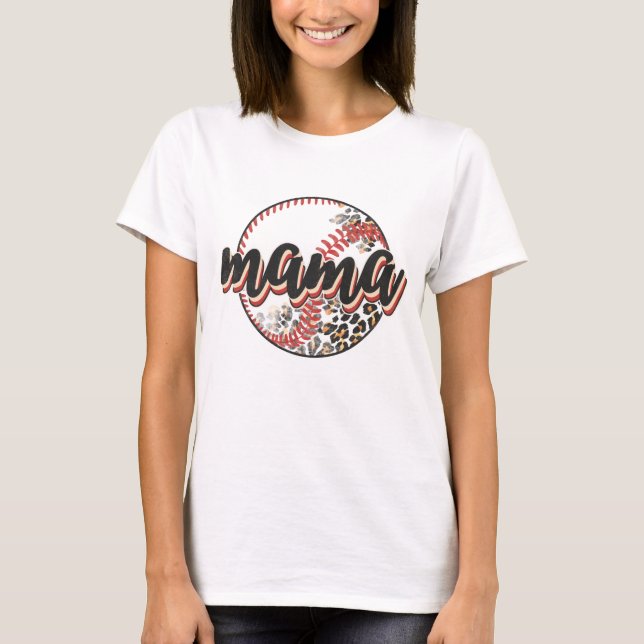 Camiseta Mama Softball (Anverso)