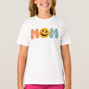 Camiseta Mamá sonríe cara