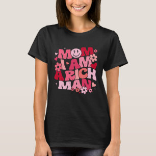 Camiseta Mamá Soy Un Hombre Rico Smil Feminista Estética De