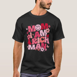 Camiseta Mamá Soy Un Hombre Rico Smil Feminista Estética De