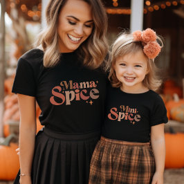 Camiseta Mama Spice y Mini Spice coincidiendo con mami y yo