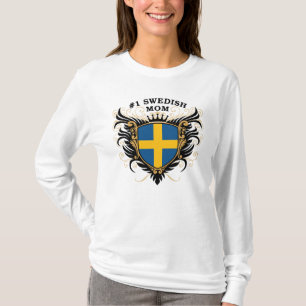 Camiseta Mamá sueca del número uno