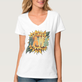 Camiseta MAMA Sunflower