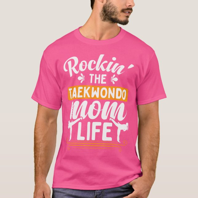 Camiseta Mamá Taekwondo (Anverso)