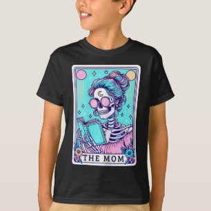 Camiseta Mamá Tarot Card Skeleton Día de la Madre Bruja Mam