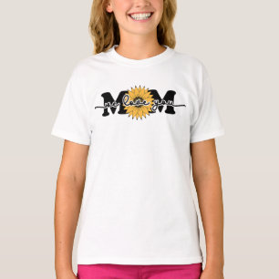 Camiseta Mamá te amo sublimación de girasol-43250