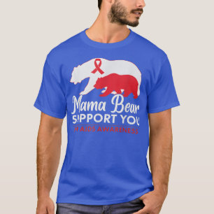 Camiseta Mamá te apoya la ayuda mundial para la toma de con