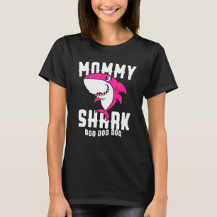Camiseta Mamá Tiburón, divertida familia del Día de la M